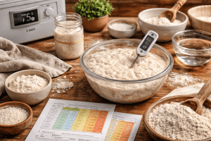Bulk Fermentation in Sourdough