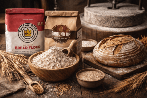 King Arthur vs Ground Up Bread Flour