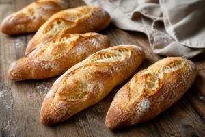 Rustic Mini Baguettes