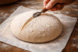 Scoring Sourdough
