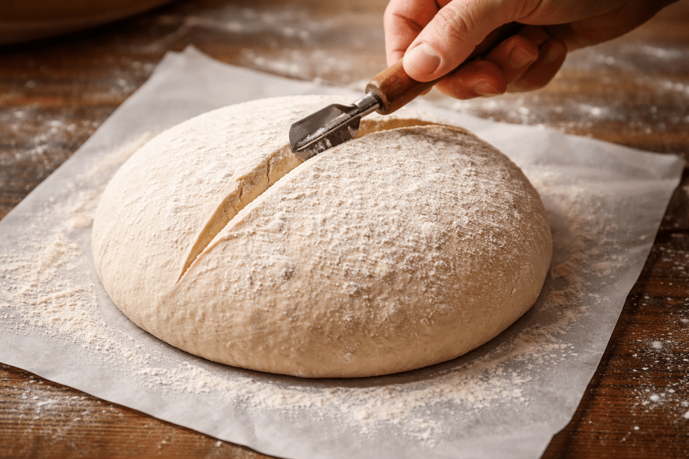 Scoring Sourdough
