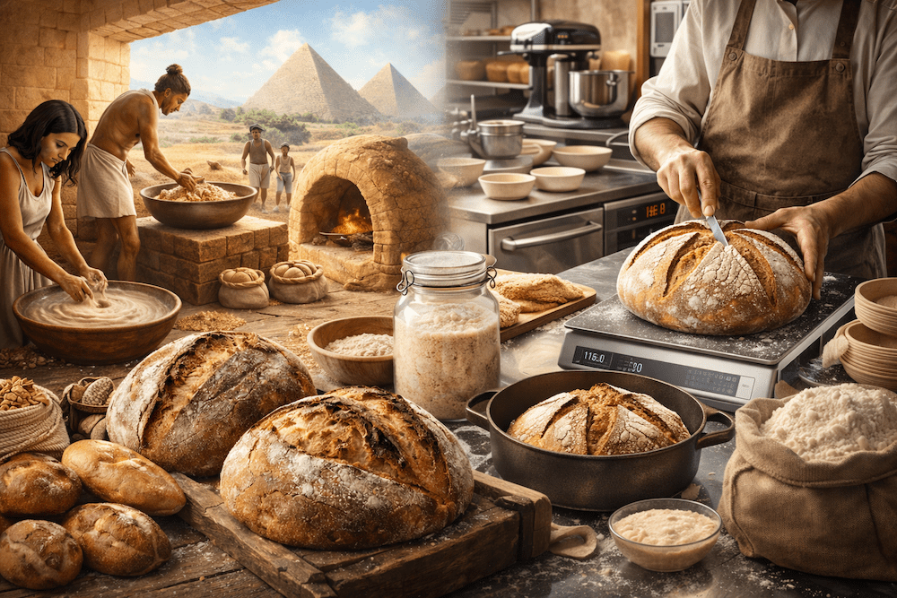 The History of Sourdough Baking- From Ancient Survival to Artisan Obsession